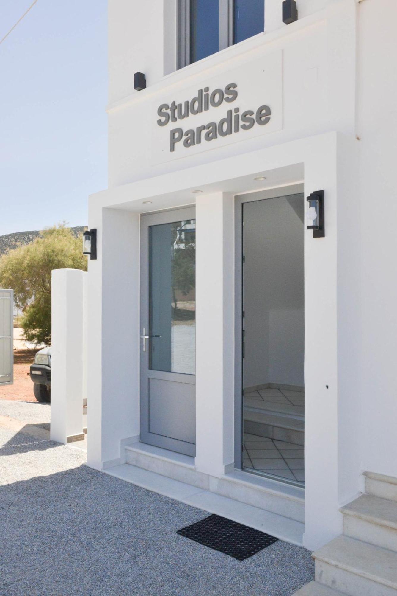 Paradise Studios Agiassos Bagian luar foto